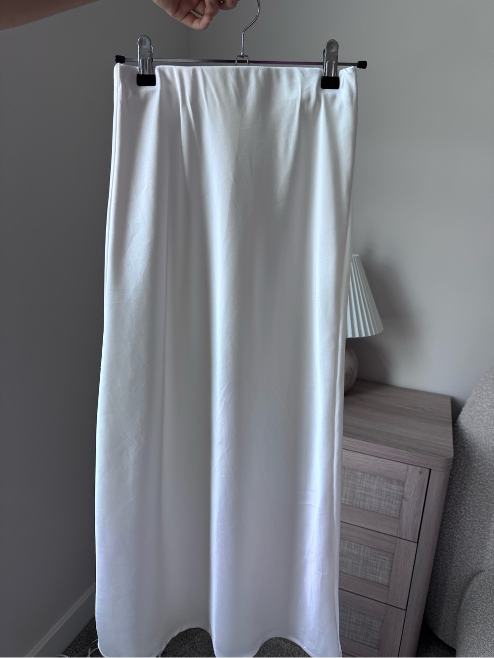 Women's White Maxi Skirt